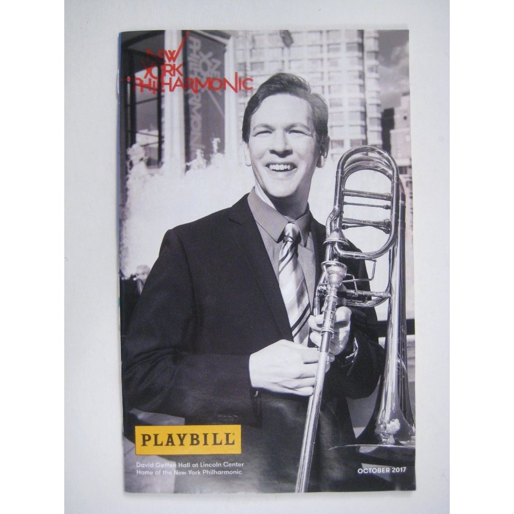 New York City Philharmonic Stagebill October 2017 Star Wars Lincoln Center